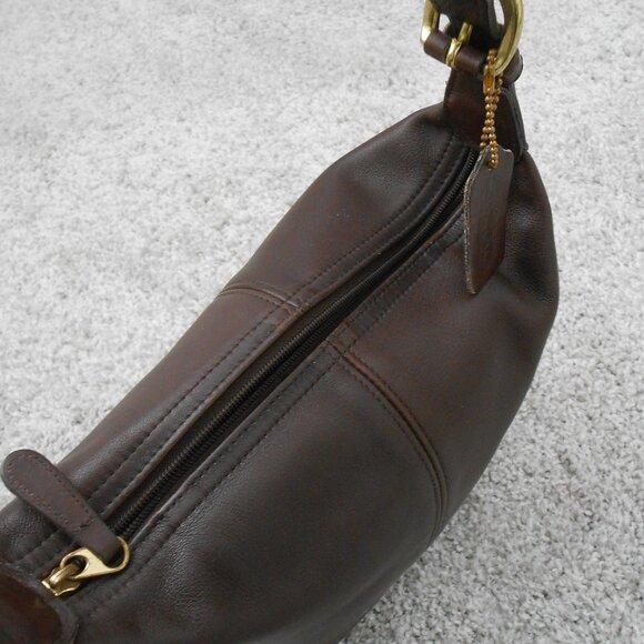COACH Vintage Helen's Legacy Soft 100% Leather Choc Brown # 4148 - Picture 10 of 16